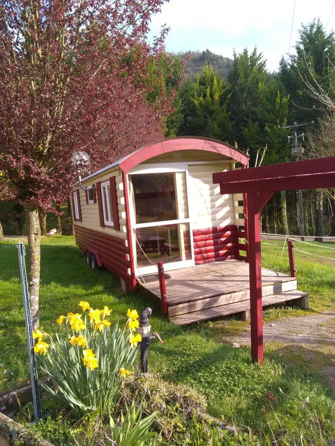 la Frégière Chalets Clairvaux-d'Aveyron Exterior foto