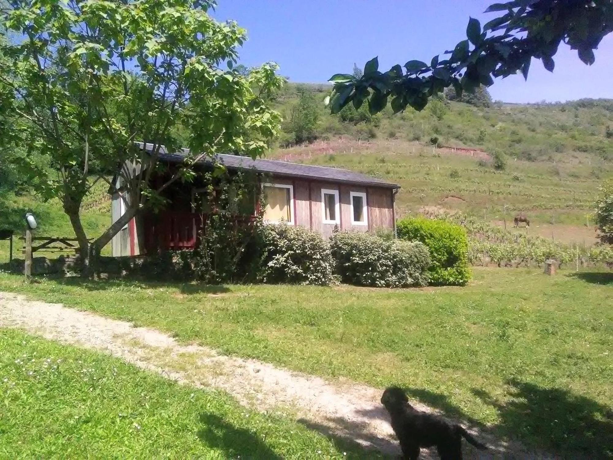 la Frégière Chalets Clairvaux-d'Aveyron Exterior foto